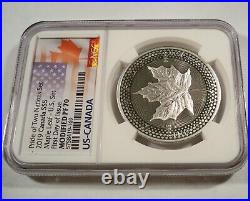 2019 Canada Silver Maple Leaf Ngc Pr Pf 70 Pride Of Two Nations Set S$5 Modified