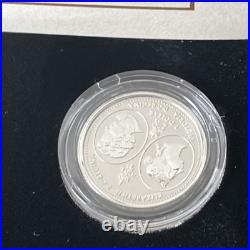2019 Canada Silver Proof Maple Leaf 5 coin Set in Case with COA