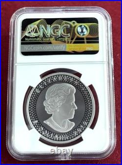 2019 Modified PF70 1oz. 9999 Silver Maple Pride of Two Nations