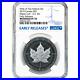 2019 Modified Proof $5 Silver Canadian Maple Leaf NGC PF70 Blue ER Label Pride o