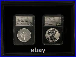 2019 NGC PF70 Pride of Two Nations Eagle Maple Set Mercanti & Taylor Signature