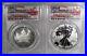 2019 Pride of Two Nations 2pc. US Set Silver Eagle Maple Leaf PCGS PR70 AM192