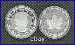 2019 Pride of Two Nations Set Silver Proof Eagle & Maple Leaf with OGP Box & COA