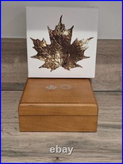 2019 S$15 Fine Silver Coin 1oz Golden Maple Leaf One ounces PF 70 UC Top Pop