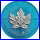 2019 Space Blue 1 oz Canadian Silver Maple $5 Coin Space Metals 500 Mintage