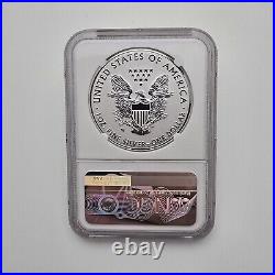 2019-W Reserve Proof Silver Eagle Maple Leaf Modified PR Pride of 2 Nations PR69