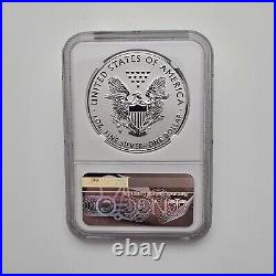 2019-W Reserve Proof Silver Eagle Maple Leaf Modified PR Pride of 2 Nations PR69