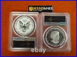 2019 W Reverse Proof Silver Eagle Pcgs Pr70 70 Pride Of Two Nations First Strike