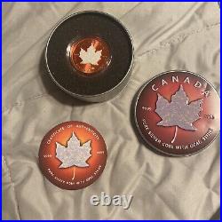 2020 Canada 1 oz Opal Maple Leaf Coin (RARE Only 500 Minted)