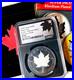 2020 Canada $20 MAPLE LEAF Rhodium Plat. Incuse NGC PF70 FIRST DAY OF ISSUE