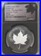 2020 Canada Maple Leaf $20 BLACK RHODIUM Incuse NGC PF70 FDOI