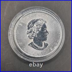2020 Canada Maple Leaf 5 Dollars 1 oz Fine Silver Coin Uncirculated