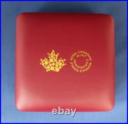 2020 Canada Silver Proof $30 coin Maple Leaf Brooch Legacy in Case with COA