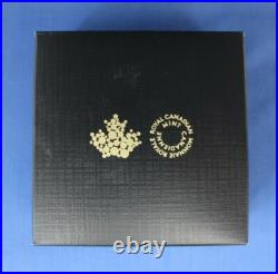 2020 Canada Silver Proof $30 coin Maple Leaf Brooch Legacy in Case with COA