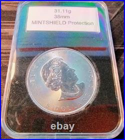2020 Canadian C$5 Maple Leaf Bullion Coin 1oz 0.9999 Silver Mintshield slab