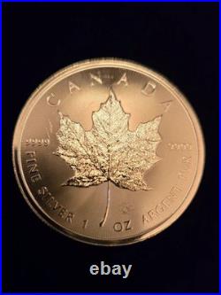 2020 Canadian Maple Leaf 1oz Fine. 999 Silver Coin Sigma Verified