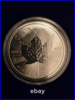 2020 Canadian Maple Leaf 1oz Fine. 999 Silver Coin Sigma Verified
