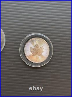 2020 Canadian Maple Leaf Silver Coin 1oz in Protective Capsule