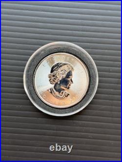 2020 Canadian Maple Leaf Silver Coin 1oz in Protective Capsule