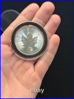 2020 Canadian Maple Leaf Silver Coin 1oz in Protective Capsule