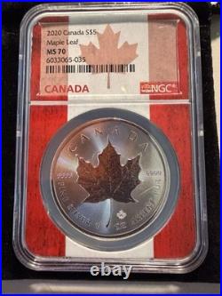 2020 NGC Canada Maple Leaf MS70