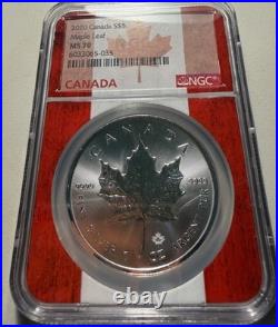 2020 NGC Canada Maple Leaf MS70 2020 NGC Canada Maple Leaf MS70