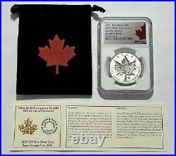 2021 $20 NGC PF70 REVERSE PROOF SILVER CANADA MAPLE LEAF FDOI SUPER INCUSE 1oz