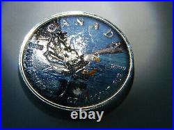 2021 5 Dollars Canada 1oz Silver. 999 Maple Leaf Bald Eagle