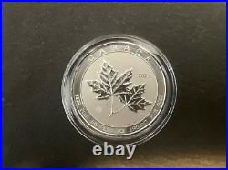 2021 Canada 2oz $10 Royal Canadian Twin Maple Leaf Silver Bullion Coin