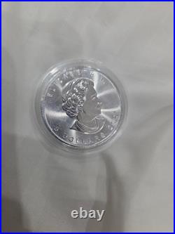 2021 Canada Maple Leaf 5 Dollar Silver Coin