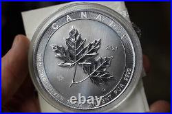 2021 Maple Leaf 10 troy ounce. 9999 fine silver coin round Canada Canadian C433