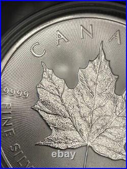 2021 (New) Canada Maple Leaf Commemorative sterling silver 1 oz silver coins 2