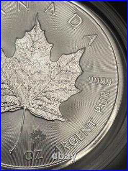 2021 (New) Canada Maple Leaf Commemorative sterling silver 1 oz silver coins 2