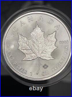 2021 (New) Canada Maple Leaf Commemorative sterling silver 1 oz silver coins 2