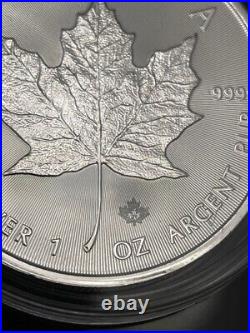 2021 (New) Canada Maple Leaf Commemorative sterling silver 1 oz silver coins 2