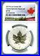 2021 W $5 Canada 1 Oz Silver Ngc Sp70 Rare Tailored Specimen Maple Leaf