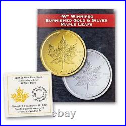 2021-w Canada $5 1-oz Silver Maple Leaf Tailored Specimen Ngc Sp70 Fr Black Core