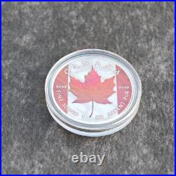 2022 1OZ Silver Canada Maple Leaf Flag Edition NEW ONLY 500pc Etui Certificate