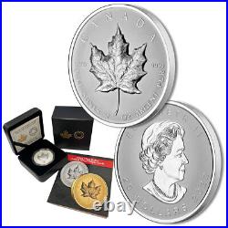 2022 Canada 1oz. Fine Silver $20 Coin Ultra-High Relief Silver Maple Leaf