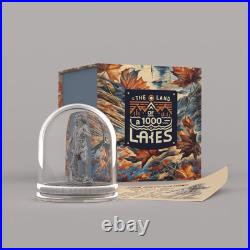 2022 Canada Maple 1 oz Antique Silver Land of a Thousand Lakes with Indian