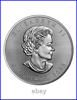 2022 Canada Maple Leaf Our Solar System PLANET SATURN coin 1 oz. 999 silver