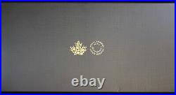 2022 Canada Maple Leaf Radiant Crown 1.90 oz. 999 Silver 5 Coin Set