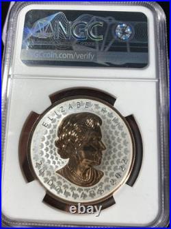 2022 Canada Maple Leaf Super Incuse Reverse Proof 1 Oz Silver Coin NGC PF70