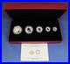 2022 Canada Silver Proof Maple Leaf 5 coin Set in Case with COA