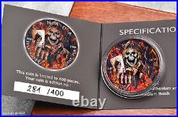 2022 Grim Reaper Armageddon #5 Special Edition 1 oz silver coin