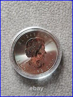 2022 Maple Leaf Rainbow Silver Black Ruthenium Canada Canada ONLY 250 BU #1