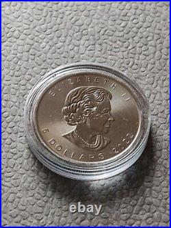 2022 Maple Leaf Rainbow Silver Black Ruthenium Canada Canada ONLY 250 BU #1