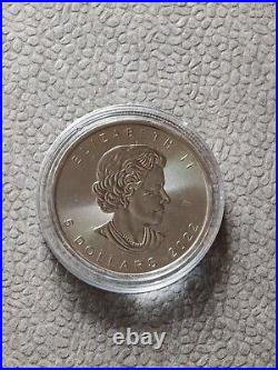 2022 Maple Leaf Rainbow Silver Black Ruthenium Canada Canada ONLY 250 BU #2