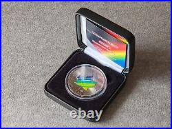 2022 Maple Leaf Rainbow Silver Black Ruthenium Canada Canada ONLY 250 PIECES