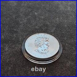 2023 1OZ Silver Silver Maple Leaf Mandala Elephant Elephant Canada Canada 100BU